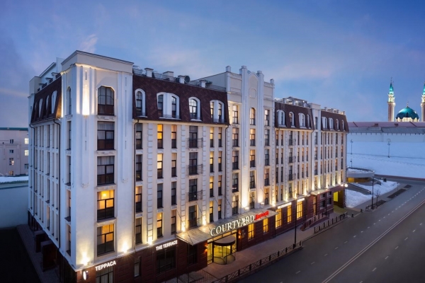 Отель Courtyard by Marriott Kazan Kremlin